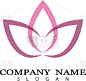 beauty flower logo