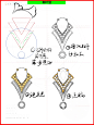 珠宝手绘，☕️法式吊坠扣头｜画法教学 - 小红书