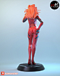 明日香 E.S Monster - Asuka-手办/打印模型-3D模型,微元素 - Element3ds.com!