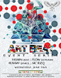 Art Beat Flyer by ~forteglissant on deviantART #采集大赛#
