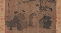 草堂话旧（采集到国画（宋。赵佶-）