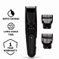 Lifelong LLPCM01 Beard Trimmer Cordless with Quick Charge and Comb Adjustment for Men (Black)-with One Year Warranty: Amazon.in: Amazon.in