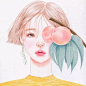 同样是画彩铅插画，为什么她却画得如此着迷？美的让人窒息！