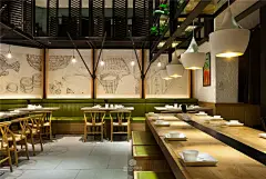 上瑞元筑-扬州东园小馆-餐饮空间-室内设计联盟