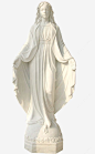 圣母石像雕塑png免抠素材_新图网ixintu.com