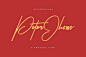 Peter Jhons - Signature Font example image 