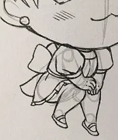 《影子漫画》Q版人物动作分步绘画步骤示范教程_漫品购_MG动画短片素材_flash源文件_动漫矢量图免费素材网