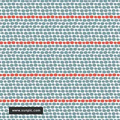 手绘圆点图案设计素材Hand Crafted Dots in Cherry&amp;amp; Dusk 设计模板 