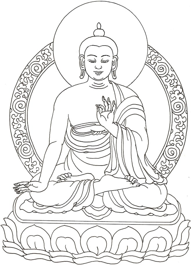 唐卡白描