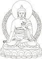 唐卡白描