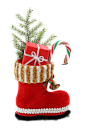 #png# #免抠# #素材# #圣诞# #元旦# #透明# #圣诞鞋# #礼物# #毛茸茸# #暖和#