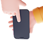iPhone Pro Vertical Tapping & Hodling