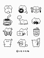 简笔画（19/50）｜摸鱼画几个小图章 - 小红书