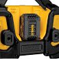 DEWALT DCR025 Bluetooth Jobsite Power Charger Radio Battery Not Included NEW  | eBay : The DCR025 is designed to be the most versatile Jobsite Radio Charger on the market. The unit is designed to include woofers, tweeters and air ports to provide clear an