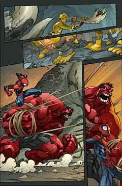 Joe Madureira_游戏图片素材_迎着夕阳飞奔的画板-花瓣网-029-[转载]漫画大师之Joe &lt;wbr&gt;Madureira