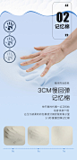 雅兰慢回弹记忆棉床垫榻榻米真空压缩卷包盒子床垫弹簧席梦思大白-tmall.com天猫