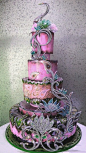 peacock cake | ...♥Beautiful Cakes♥...