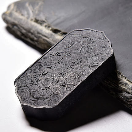 徽墨老墨80年代徽墨 墨条墨块文房四宝墨锭精品歙砚老胡开文松烟墨条墨块墨锭