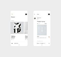 进击的UI史采集到UI界面-Feed流