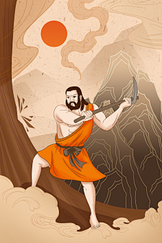 神话传说-花瓣网|陪你做生活的设计师 | 想 神话人物 神话故事