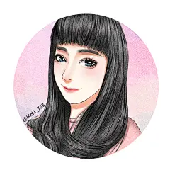 手绘头像定制请私信  #小清新# #背景图# #头像# #壁纸# #手绘头像# #水彩# #情侣头像#