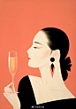 美人~日本插画家： 鹤田一郎(Ichiro Tsuruta) ​​​​