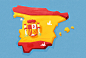 Illustrated Countries : 24, 25? A bunch of countries I was commissioned to illustrate for a series of websites. Heavily stylized and roughly accurate.