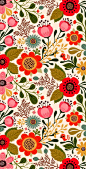 helen dardik floral pattern I have her journals and I love them