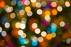 散焦,球,新的,水平画幅,夜晚,光亮,明亮,庆祝,设计