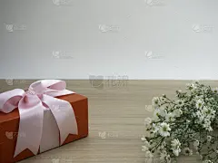 红色,粉色,包装纸,周年纪念,事件,贺卡,背景分离,泰国,拿着,盒子