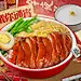 2全瘦猪肘饭+土豆丝+半个卤蛋+米汤