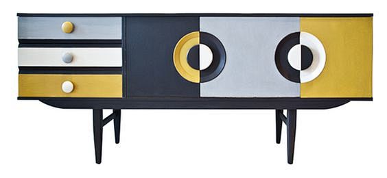 1970’s Upcycled Side...