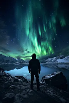 惊艳的北极光视觉盛宴