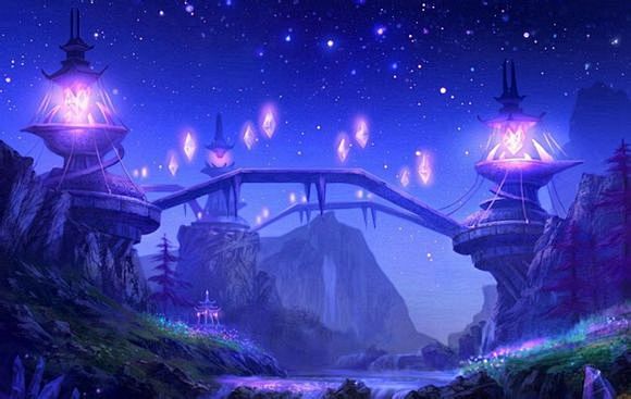 【素材】玄幻、修仙背景图_橙光游戏素材吧...