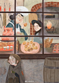 插画分享，美国插画师Rebecca Green 作品#Tong画分享#儿童插画插画插了个画 ​​​​