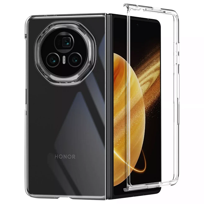 Coque Avizar Pour Honor Magic V5 – Rigide, Transparente, Compatible Charge Sans Fil