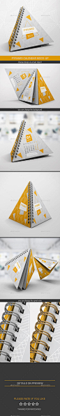 Pyramid Calendar Mock-Up - Miscellaneous Print: 