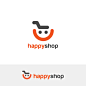 happyshop logo online shopping shop Shopping