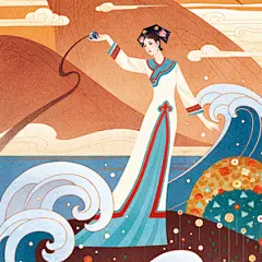 夸父追日 | ♂雪鱼♀ - 原创作品 - 涂鸦王国插画