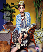 Frida Kahlo风格时尚杂志大片