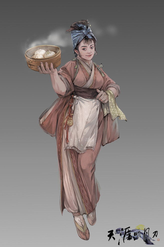 天涯明月刀角色设计, lily chen...