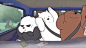 最近迷上了we bare bears 哈哈