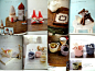 FELTED WOOL GOODS n2743 Japanese Craft Book : 104 Pages    *♥* FELTED WOOL 55 PROJECTS *♥*  GOODS: Tea Cozy, CoasterS, Pin Cushions, Mini Baskets, Pot Mat, Pouches, Stole, Zippered Coin Purses,