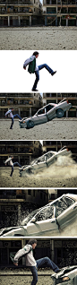 You shall not pass! by Alejandro Ausejo, via Behance: 