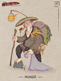 Feudal Japan - The Shogunate Character Design