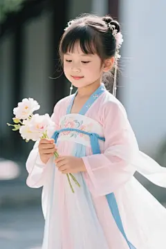 汉服女童人物摄影
