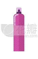 瓶子,铝的,模板,精华液,溢价,喷,美容,绘制,写实