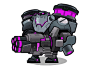 Animations for the Berserker unit in Miniguns: Assault! All of the units had 5 levels of upgrades. I used Level 5 on this since it had the most rad stuff going on at once!
Animation by me!
Art by Ryan Hall