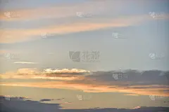 阴天，燃烧的天空，壁纸