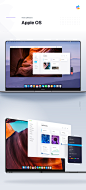 Redesigning Apple OS / MacOs 2020 with Edge to Edge Macbook Concept